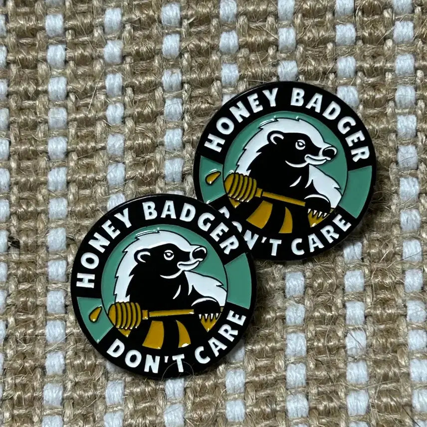[BUNJANG] Honey Badger Enamel Pin Bundle / 벌꿀오소리 뱃지 새상품 꿀오소리 일괄