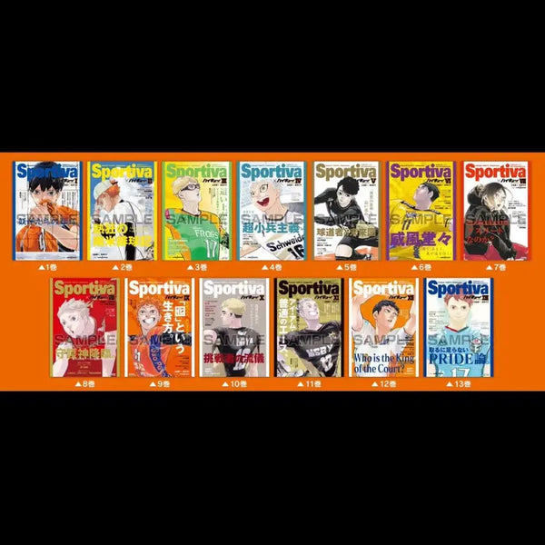 [BUNJANG] Haikyu!! Sportiva Visual Board Full Set / 하이큐 스포티바 비주얼보드 전종