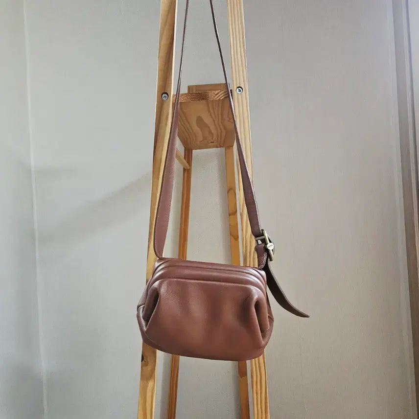 [BUNJANG] Osoi Brown Leather Shoulder Bag / 오소이 osoi 가방 (택포)
