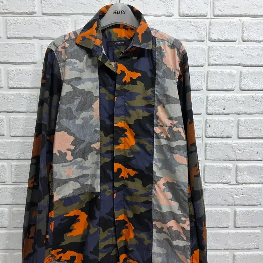 [BUNJANG] Givenchy Camouflage Shirt 38 / 정품 지방시 카모셔츠 38