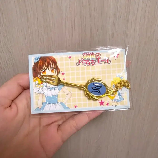 [BUNJANG] Yumeiro Patissiere Spirit Fork Keychain / 꿈빛파티시엘 정령포크 키링