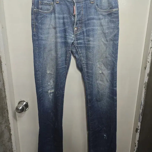 [BUNJANG] DSQUARED2 Washed & Distressed Jeans / 디스퀘어드2 청바지 워싱 데미지