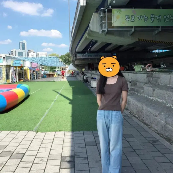 [BUNJANG] Brown Tea Short Sleeve T-Shirt / 브라운티 반팔