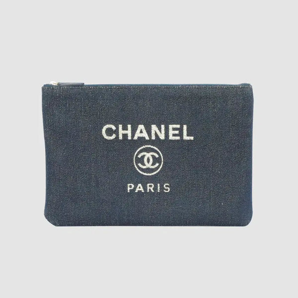 [BUNJANG] Chanel Deauville Large Clutch Bag / 라지 샤넬 도빌 클러치백