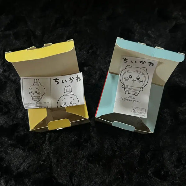 [BUNJANG] Chiikawa McDonald's Happy Meal Figure - Usagi, Hachiware / 치이카와 맥도날드 해피밀 피규어 - 우사기, 하치와레