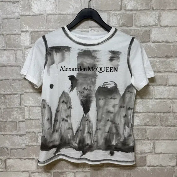 [BUNJANG] Alexander McQueen X-Ray Printed T-Shirt White / Alexander McQueen X-Ray Printed T-Shirt