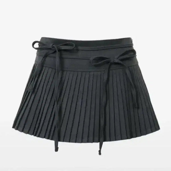 [BUNJANG] Pain or Pleasure Eco Pleats Skirt Grey / 페인오어플레져 에코 플리츠 스커트 그레이