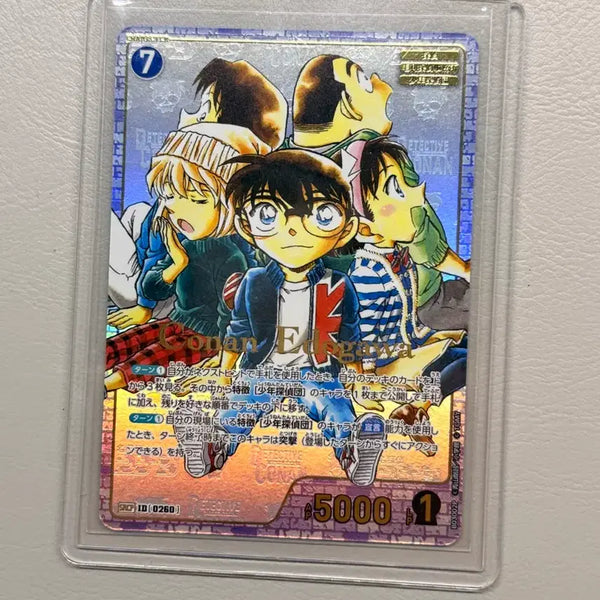 [BUNJANG] Detective Conan TCG Set 3 Edogawa Conan SRCP Rare Card / 명탐정 코난 TCG 3탄 에도가와 코난 SRCP 희귀 카드