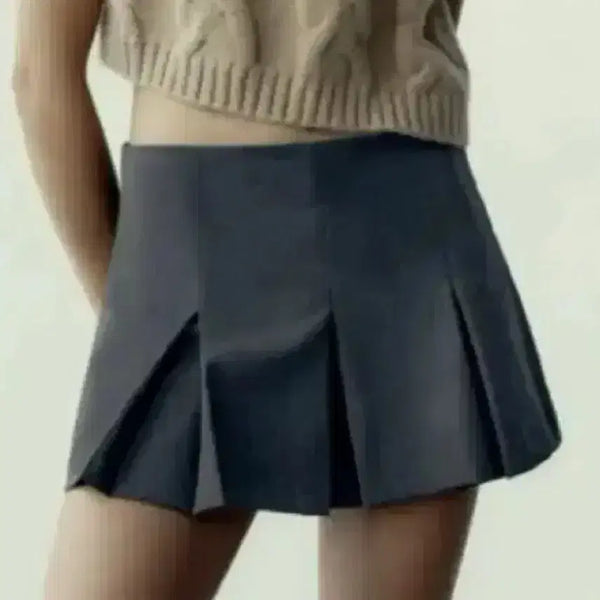 [BUNJANG] Zara Pleated Skirt Pants / 자라 플리츠 스커트팬츠