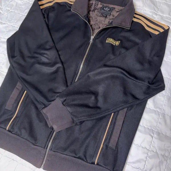 [BUNJANG] Adidas Muhammad Track Top Jersey Gold / 아디다스 무하마드 져지 트랙탑 골드