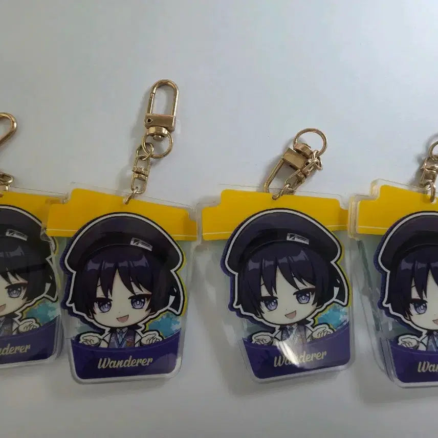 [BUNJANG] Mega Coffee Genshin Impact Wanderer Keyring / 메가커피 원신 콜라보 방랑자 키링