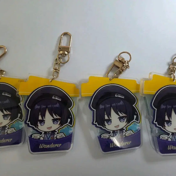 [BUNJANG] Mega Coffee Genshin Impact Wanderer Keyring / 메가커피 원신 콜라보 방랑자 키링