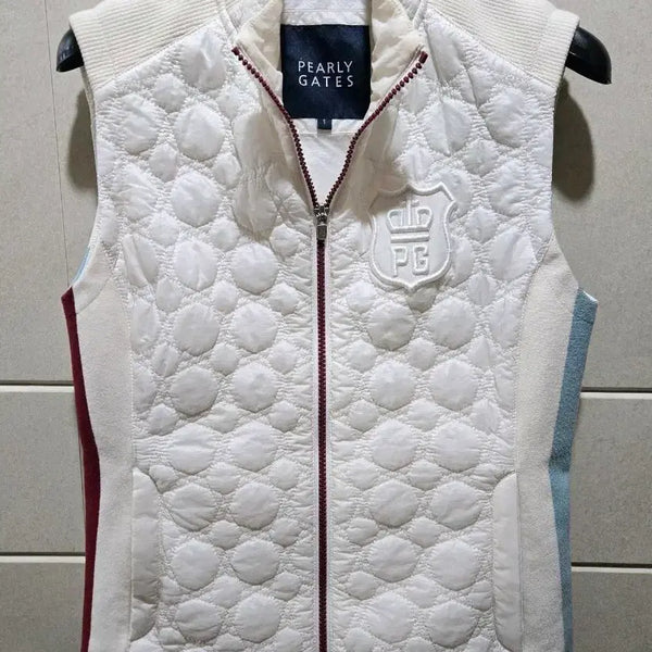 [BUNJANG] Pari Gaites Golf Quilted Padded Vest Size 55 / 정품!파리게이츠 골프 누빔패딩조끼 55전.후(1사이즈)