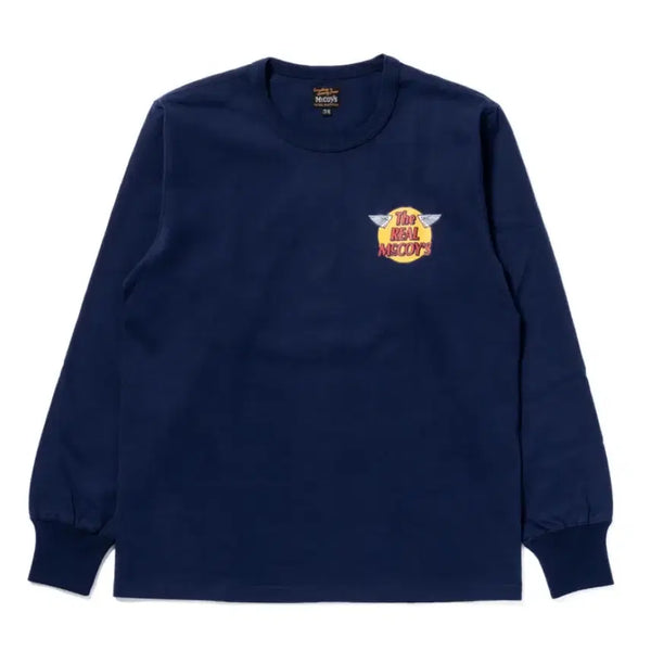 [BUNJANG] The Real McCoy's Navy Long Sleeve T-Shirt XL / [XL] 리얼맥코이 롱슬리브 네이비