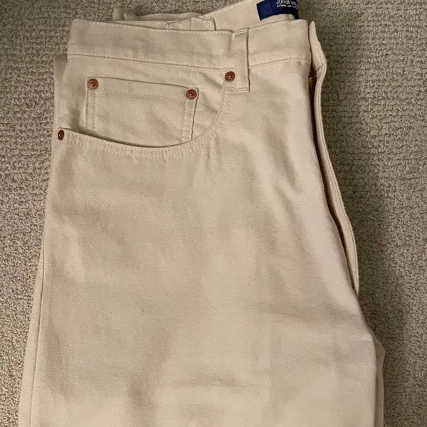 [BUNJANG] Comme des Garçons x Junya Watanabe Wide Pants Cream / 꼼데르가송 x 준야 와타나베 와이드 팬츠 크림