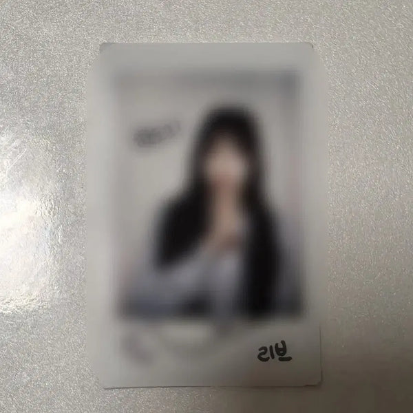 [BUNJANG] Ricine LIV Glow Up Signed Polaroid / 리센느 리브 글로우업 싸인 폴라로이드