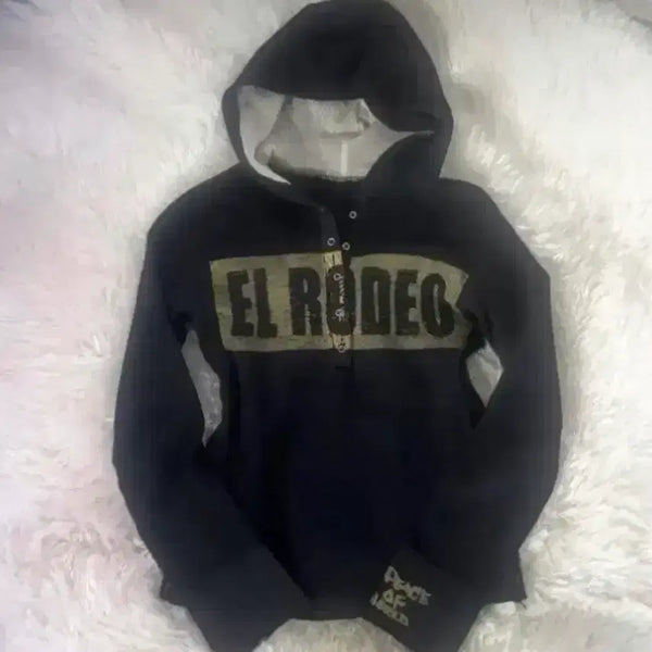 [BUNJANG] Onigall Tight Fit Hoodie - Goth Punk Y2K Japanese Vintage / 오네갸루 딱붙 후드티 고스펑크 y2k 일본빈티지 정품 나나깔 핀터깔