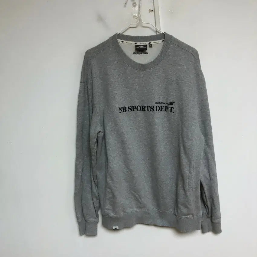 [BUNJANG] New Balance Men's Sweatshirt Long Sleeve T-Shirt / 뉴발란스 남성 맨투맨 긴팔티 95M@9943