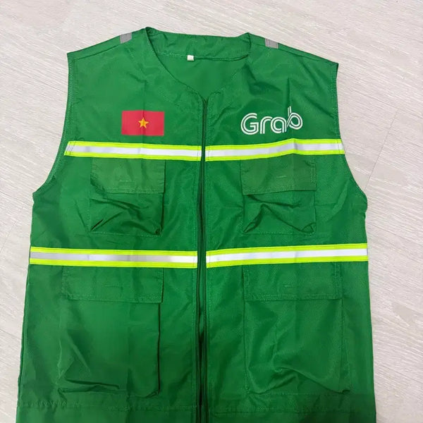 [BUNJANG] Grab Vietnam Uniform Vest / 그랩 베트남 유니폼 조끼