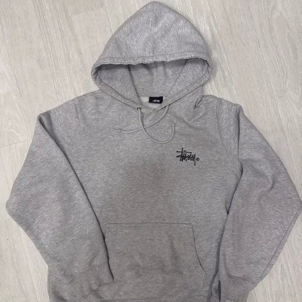 [BUNJANG] Stussy Hoodie Gray M / 스투시 후드티 그레이 M