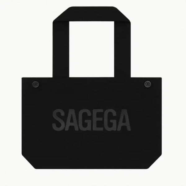 [BUNJANG] Sage Eco Shoulder Bag Black / 세이지가 에코백 숄더백 블랙