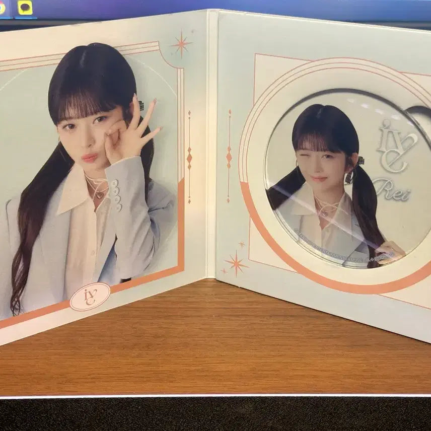 [BUNJANG] IVE Bandai Acrylic Coaster Gacha Rei / 아이브 반다이 아크릴 코스터 가챠 - 레이