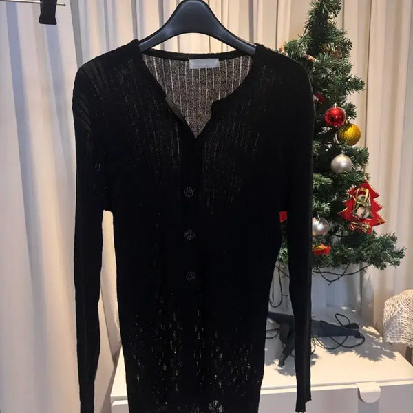 [BUNJANG] Vintage See-Through Cardigan / 빈티지 시스루 가디건