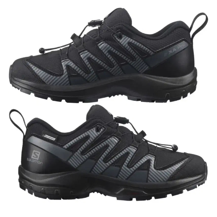 [BUNJANG] Salomon XA Pro V8 Kids' Sneakers / 살로몬 운동화 215 210 (salomon 신발 키즈 아동 블랙 검정 220 xa pro v8)