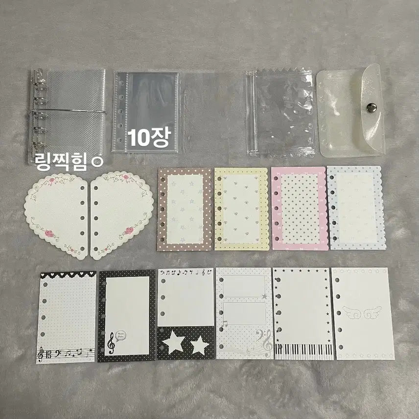 [BUNJANG] M5 Diary Deco Insert Set / M5 다이어리 다꾸 속지