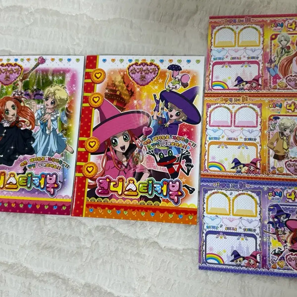 [BUNJANG] Sugar Sugar Rune Coordination Sticker Book + Mini Diary / 슈가슈가룬 코디 스티커북 + 미니 다이어리