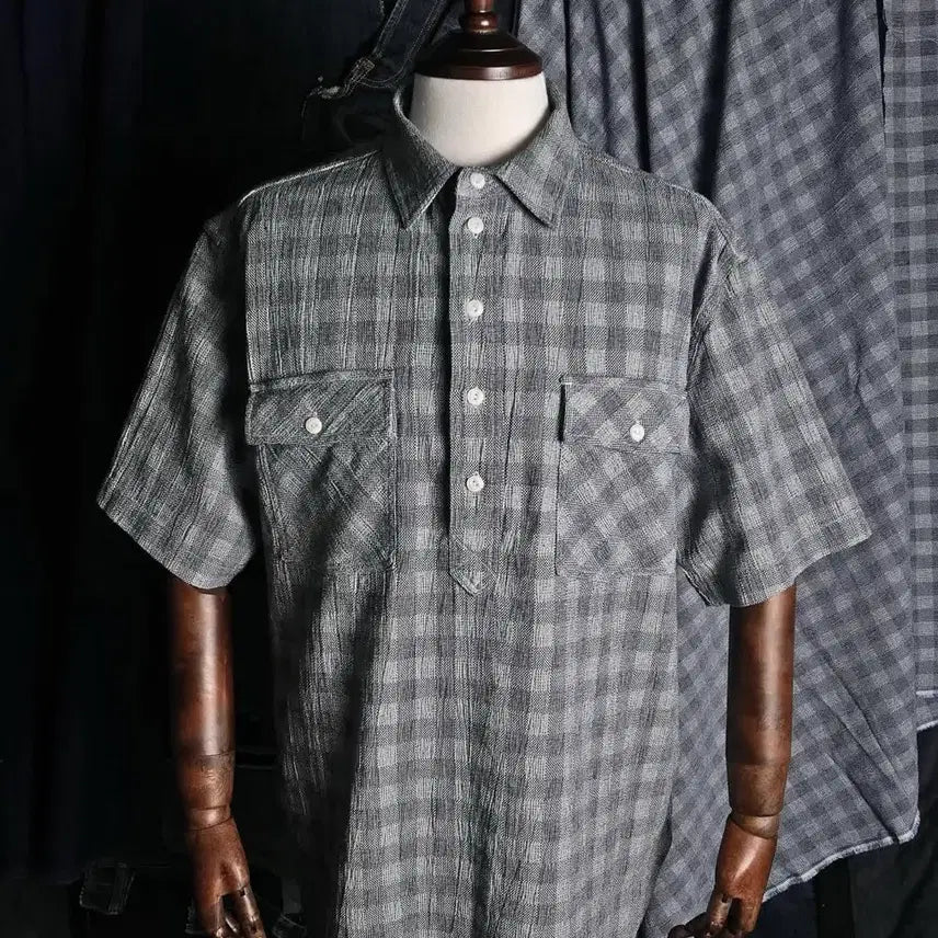 [BUNJANG] Namymer Clothing Pullover Short Sleeve Shirt L / 네이머클로딩 풀오버 반팔셔츠 L