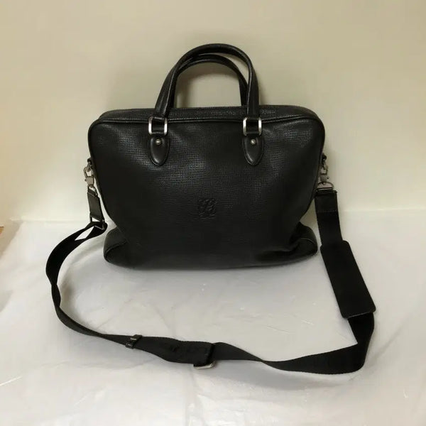 [BUNJANG] Louis Quatorze Leather Briefcase Crossbody Bag / 루이까또즈 가죽 서류용 크로스백@9976