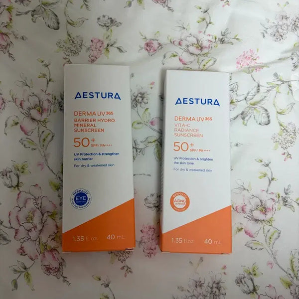 [BUNJANG] AESTURA Sunscreen Set (2 Types, Sealed) / 에스트라 선크림 선스크린  2종 미개봉