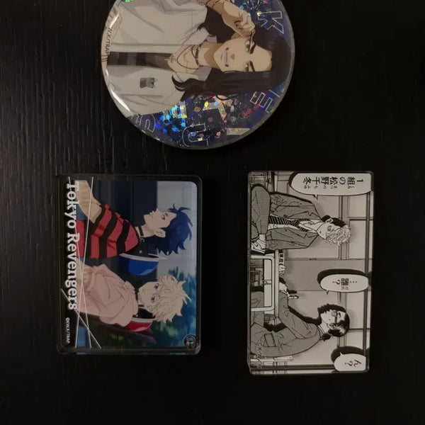 [BUNJANG] Tokyo Revengers Keisuke Baji, Mikey, Chifuyu Acrylic Keyring & Can Badge Bundle Set / 도리벤 바지케이스케 마이키 치후유 굿즈 일괄 아크릴 키링 캔뱃지
