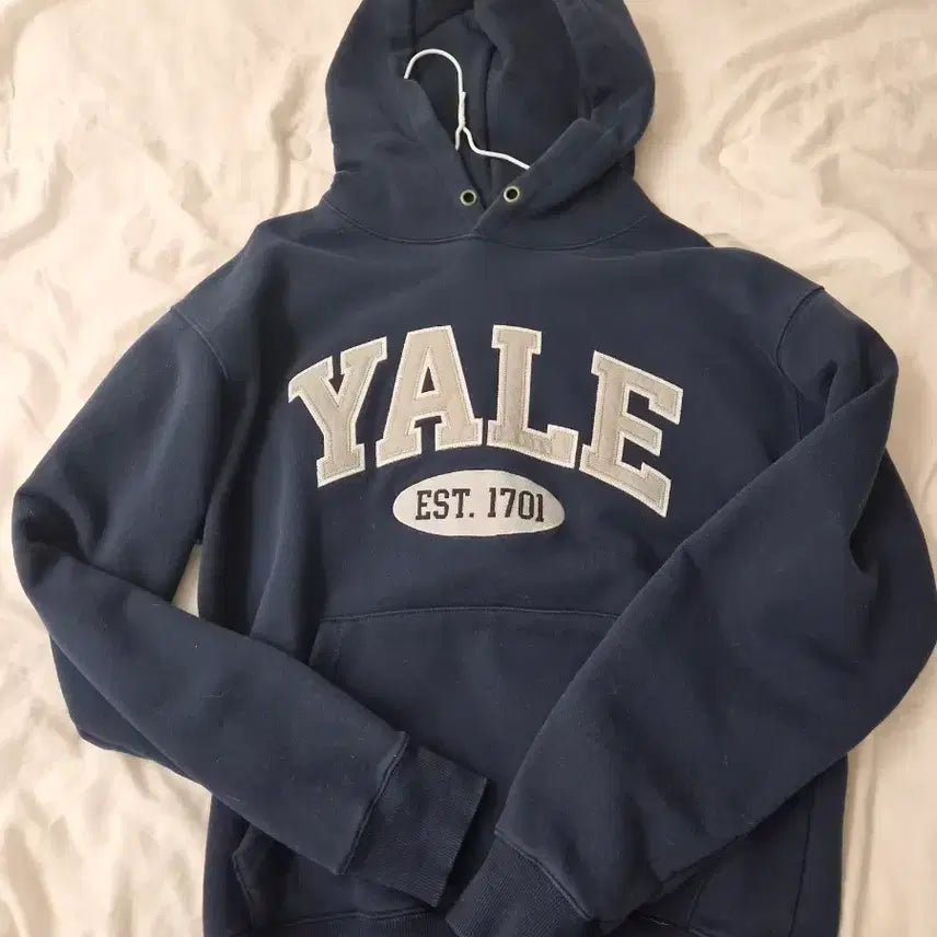 [BUNJANG] Yale University Navy Hoodie / 예일 후드티 네이비