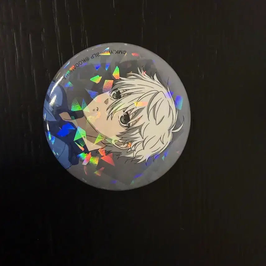 [BUNJANG] Blue Lock Seishiro Nagi Hologram Can Badge / 블루록 나기세이시로 캔뱃지
