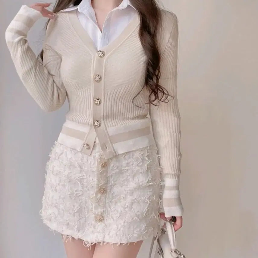 [BUNJANG] Charenne Imported Cardigan / 수입의류 가디건(원가7.8) 샤린느 블리스민