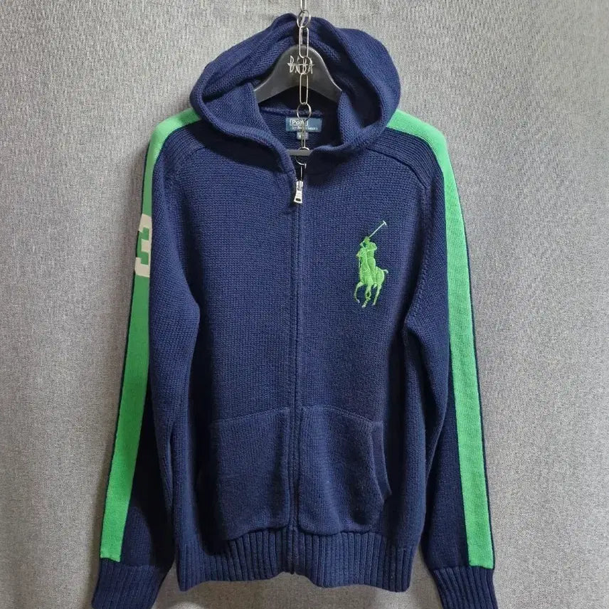 [BUNJANG] Ralph Lauren Polo Big Pony Hoodie Zip-Up S / 랄프롤렌 폴로 빅포니 후드집업 S