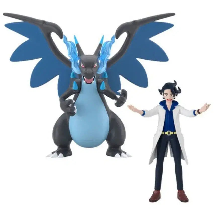 [BUNJANG] Pokemon Scale World Mega Charizard X Set Figure / (안전결제, 미개봉신품택포) 포켓몬 스케일월드 메가리자몽 X 세트 피규어판매
