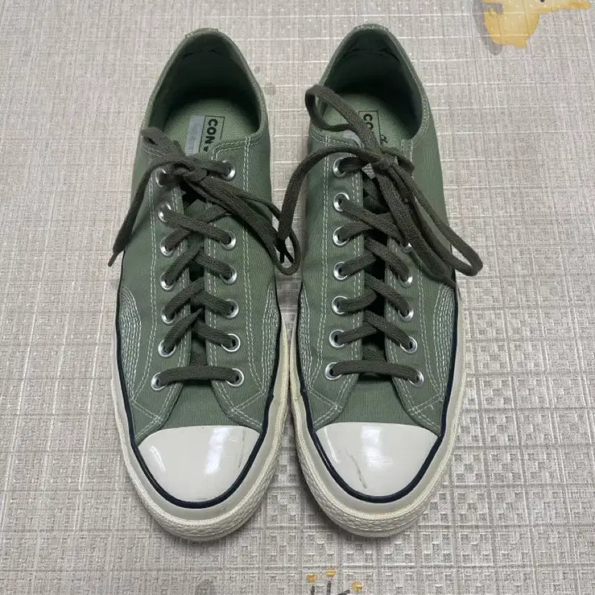 [BUNJANG] Converse Chuck 70 Low Jungle Cloth Alligator Green / 컨버스 척70 로우 정글 클로스 엘리게이터 그린 280