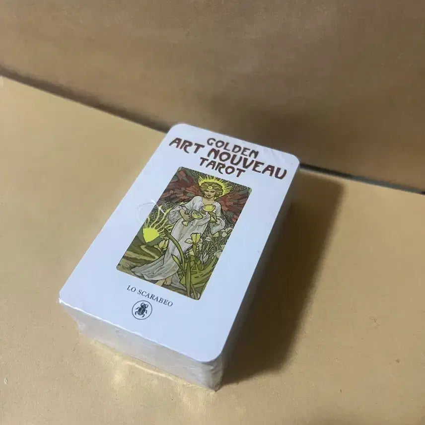 [BUNJANG] Golden Art Nouveau Tarot Cards / 골든 아르누보 타로 로스카라베오 타로카드