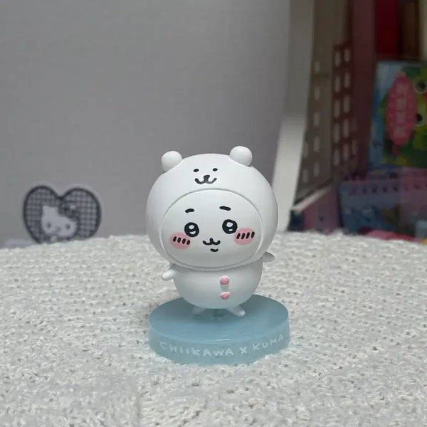 [BUNJANG] Nongdamgom & Chiikawa Collaboration Figure Mascot / 농담곰 & 치이카와 콜라보 피규어 마스코트