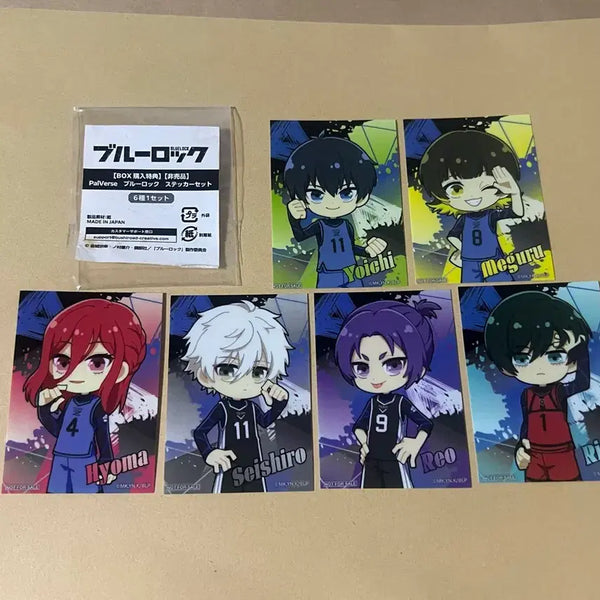 [BUNJANG] Blue Lock PalVerse Sticker Set (6 Types) / 블루록 팔버스 스티커 세트 6종
