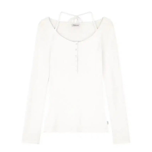 [BUNJANG] Clichy Bellati Long Sleeve White / 클리시어 벨라티 긴팔 화이트