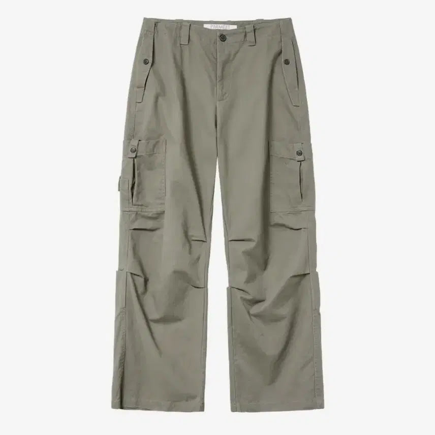[BUNJANG] Parakeet Vintage Washed Cotton Work Pants (Khaki) / 패러킷 빈티지 워시드 코튼 워크 팬츠 (카키)