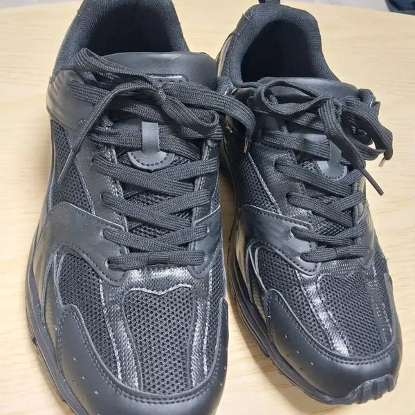 [BUNJANG] Men's Black Sneakers 275 / 검정색 남성 운동화 275