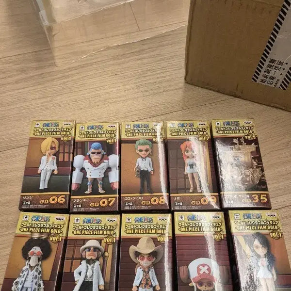 [BUNJANG] One Piece Film Gold World Collectable Figure / 정품) 원피스 필름골드 월콜 피규어 월드 콜렉터블