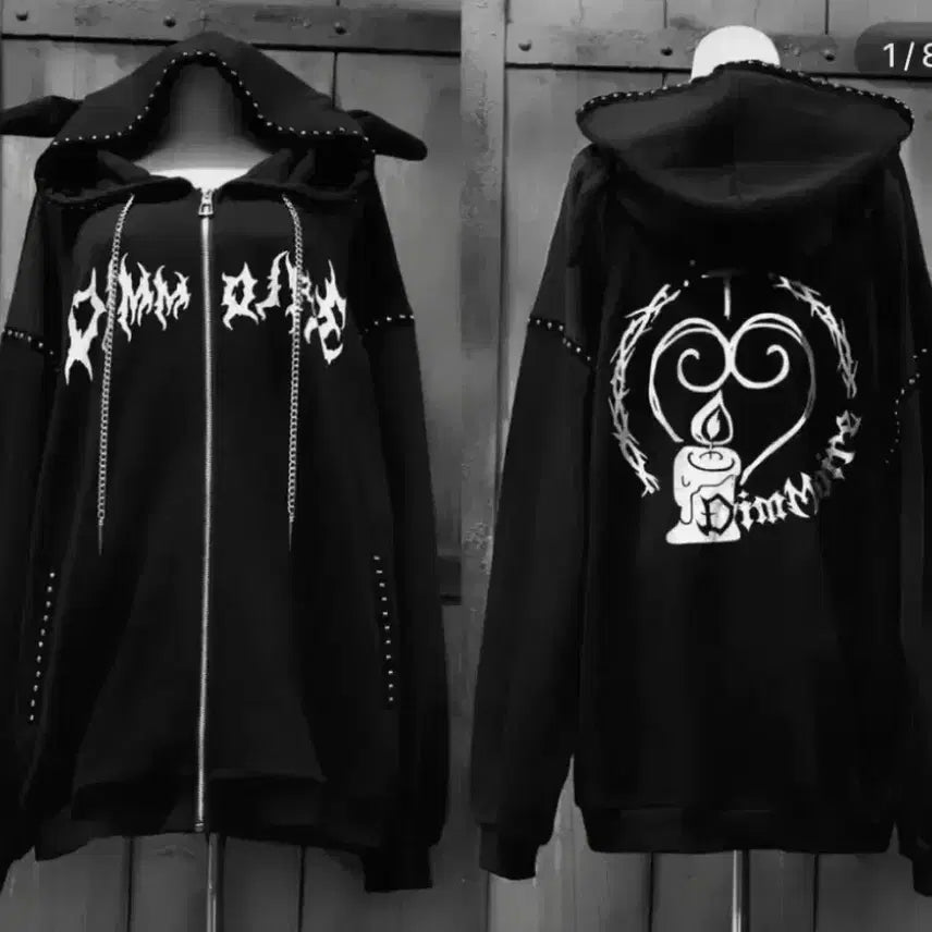 [BUNJANG] Dim Moir Elfe Hooded Zip-Up - Liz Lisa Collaboration / 딤모아르 엘프 후드집업 리즈리사 디마럽 시허니 마즈 로지타 노에미