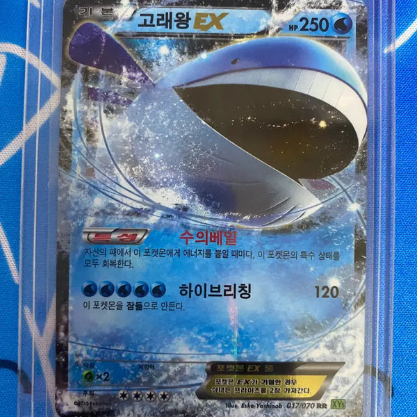 [BUNJANG] Pokemon Card Wailord ex Ancient Trait / 포켓몬카드 고대카드 고래왕 ex