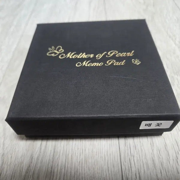 [BUNJANG] K-Heritage Mother-of-Pearl Adhesive Memo Pad - Pear Blossom / K-헤리티지 자개 점착 메모지 배꽃 양도합니다